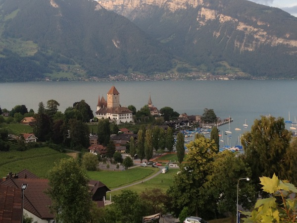 Spiez harbor